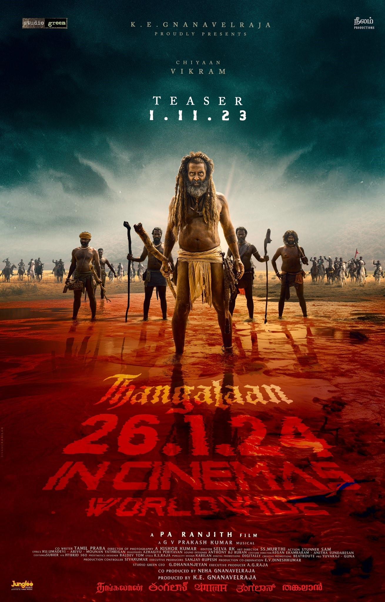 Thangalaan release date, teaser update are here! Tamil Movie, Music